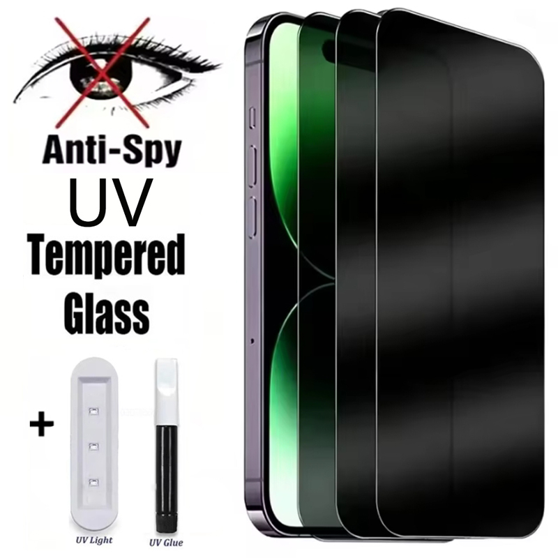 Huawei Pura 70 - Película de Vidro Temperado Anti-Espião com