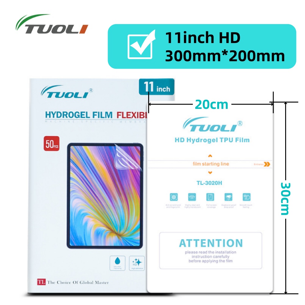 Screen Protector Cutter - Tuoli 10 pçs comprimidos universais filme