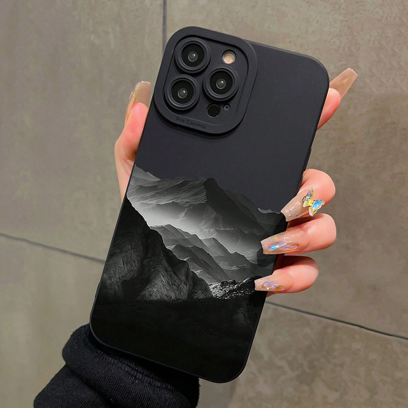 Xiaomi Redmi Note 13 - Capa de Silicone INS Design Black
