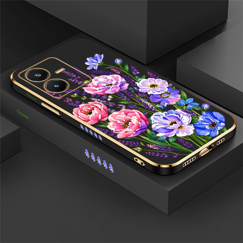 Capa de flores para Vivo Y28 S - Vivo Y28 avaliação e preço