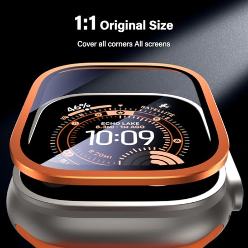2PCS Vidro Temperado Metálico  - Smartwatch Screen Film avaliação e preço