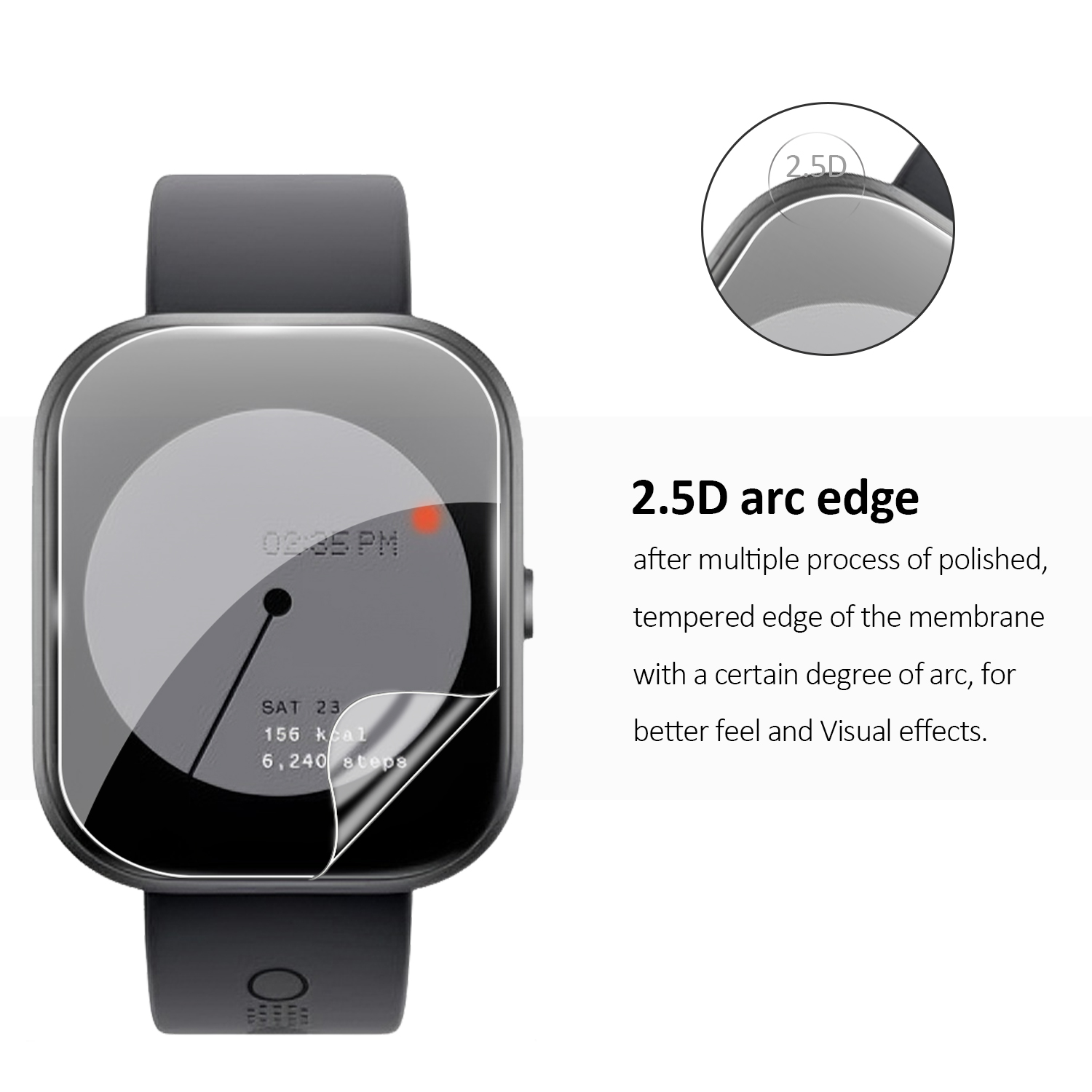Película Protetora Hidráulica  - Smartwatch Screen Film avaliação e preço