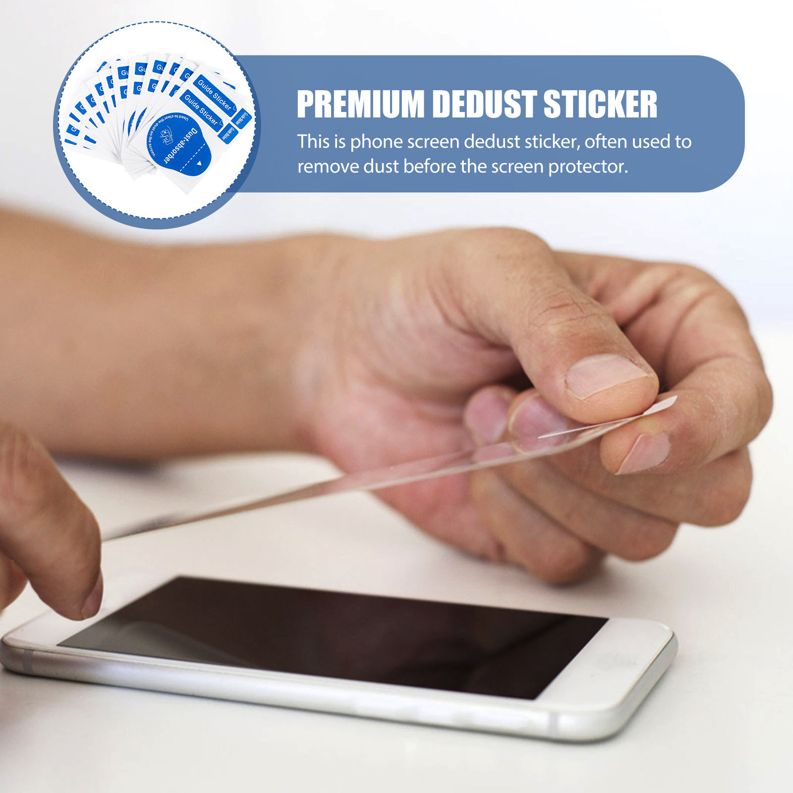 200 unidades de adesivos remov - Dust Removal Sticker avaliação e preço
