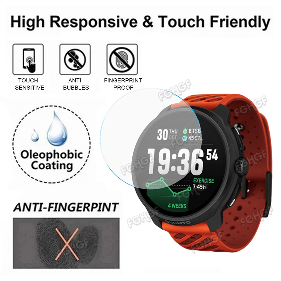 Película protetora de vidro te - Smartwatch Screen Film avaliação e preço