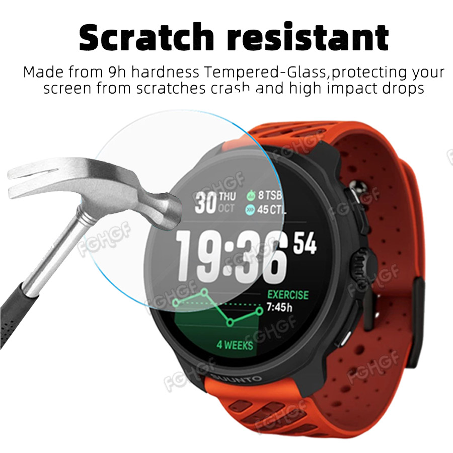 Película protetora de vidro te - Smartwatch Screen Film avaliação e preço