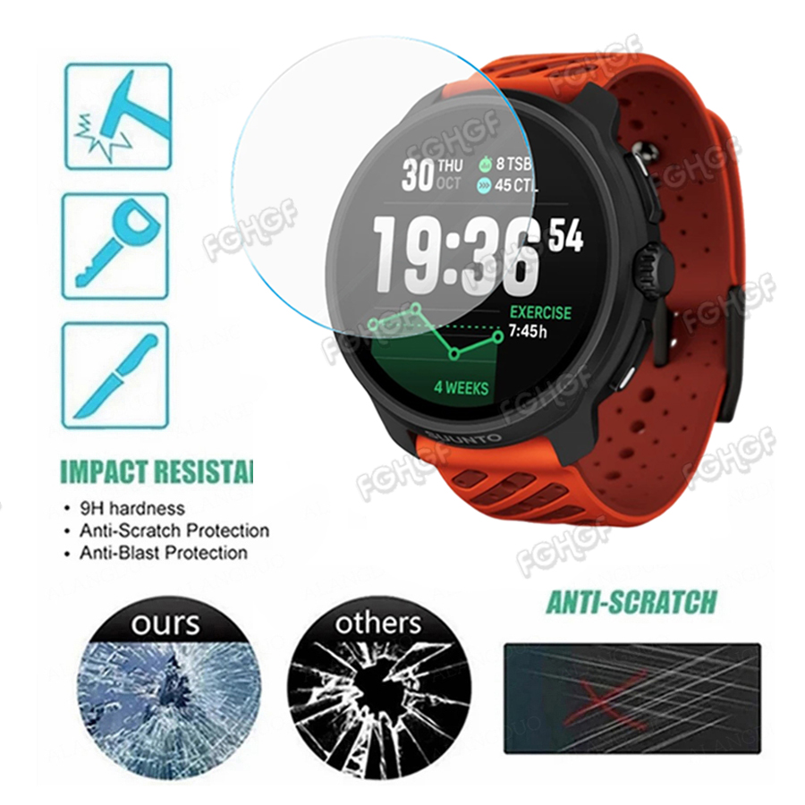 Película protetora de vidro te - Smartwatch Screen Film avaliação e preço