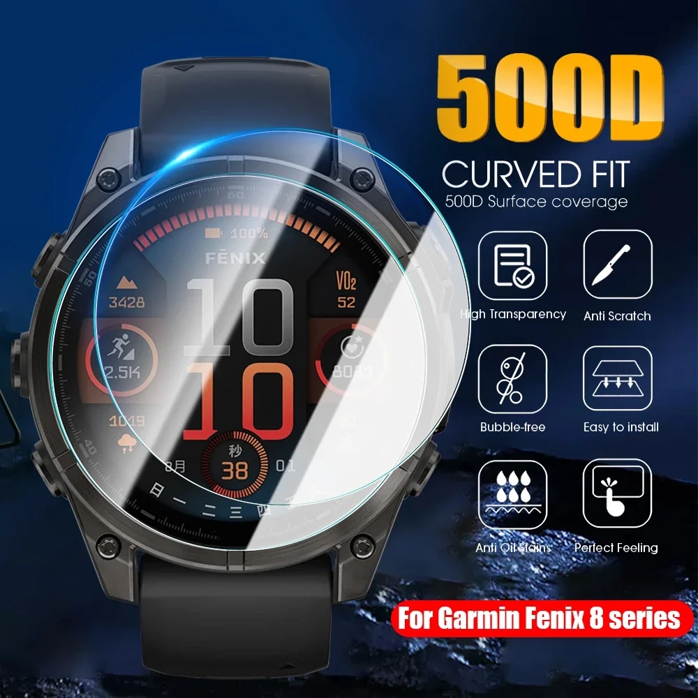 1/5 pçs 9h hd vidro temperado  - Smartwatch Screen Film avaliação e preço